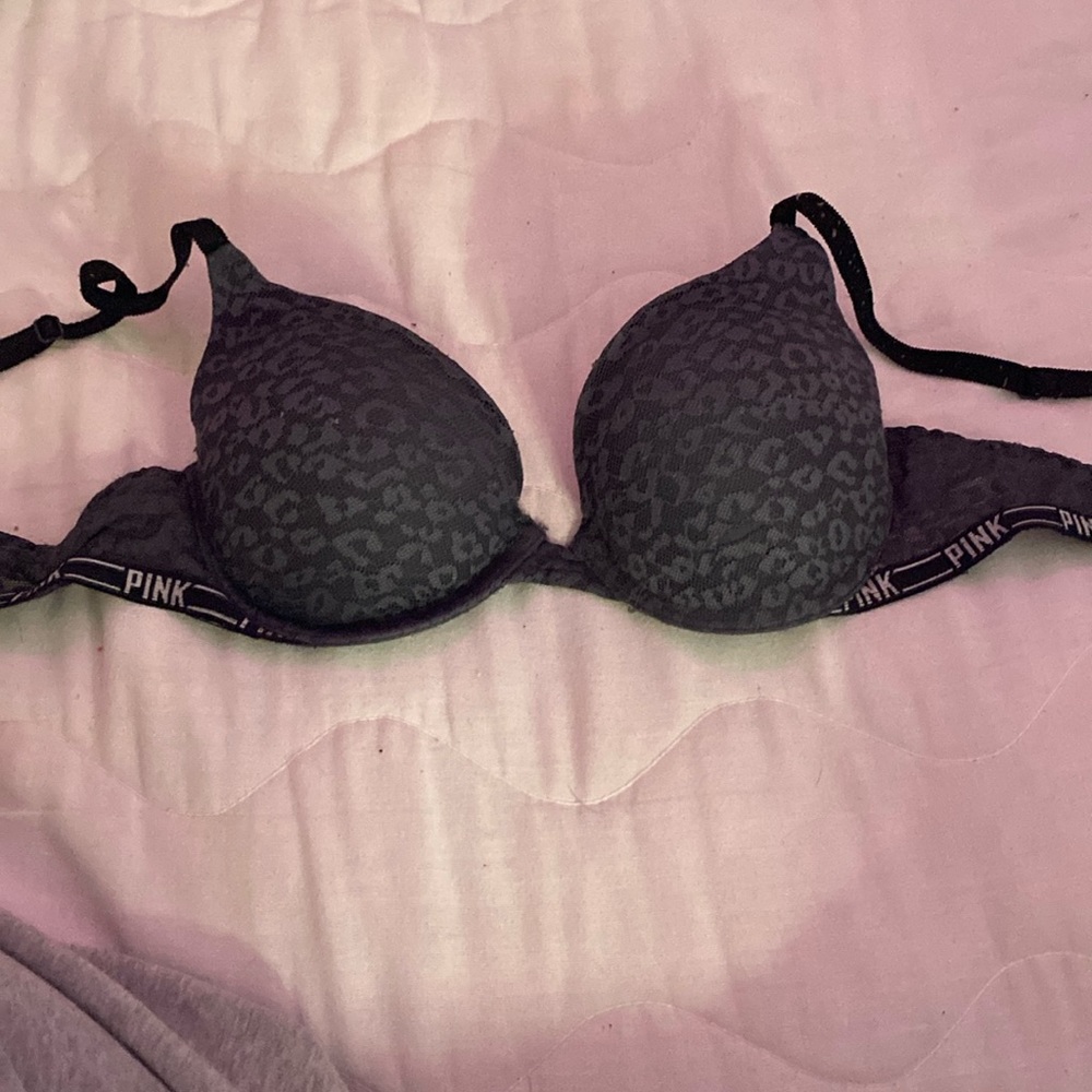 Pink bra